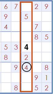 Jeu sudoku puzzle Pas accordé